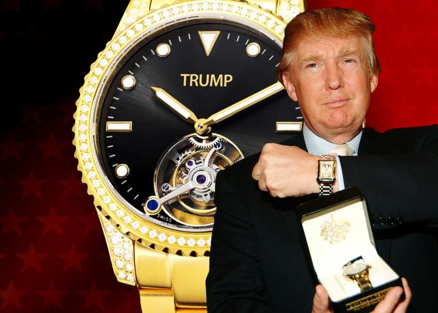 Donald Trump lancia una sua linea di lussuosi orologi dal prezzo fino a 100mila dollari e scoppia la polemica