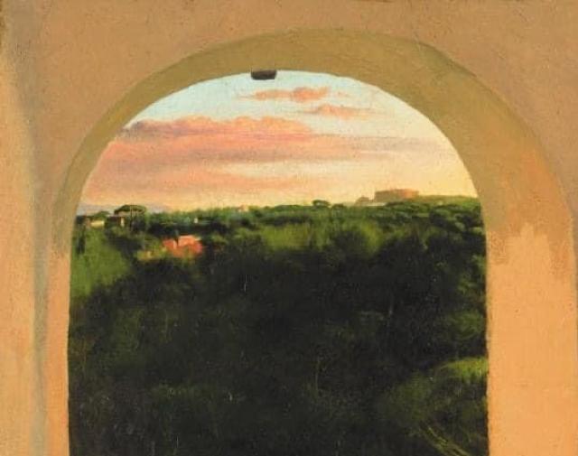 "Paesaggio italiano visto da un lucernario", ovvero Degas prima di diventare il pittore delle ballerine