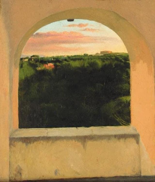 "Paesaggio italiano visto da un lucernario" ovvero Degas prima di diventare il pittore delle ballerine