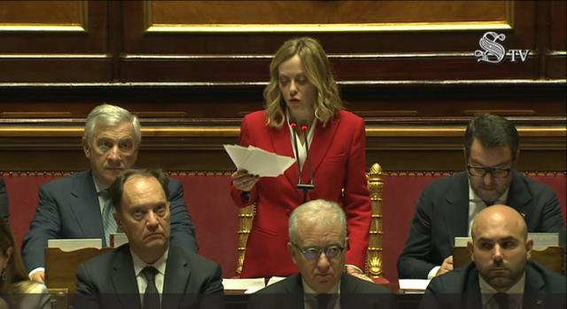Meloni al Senato in vista del Consiglio europeo: "Italia non &egrave; isolata, a Fitto deleghe di primissimo livello" - DIRETTA
