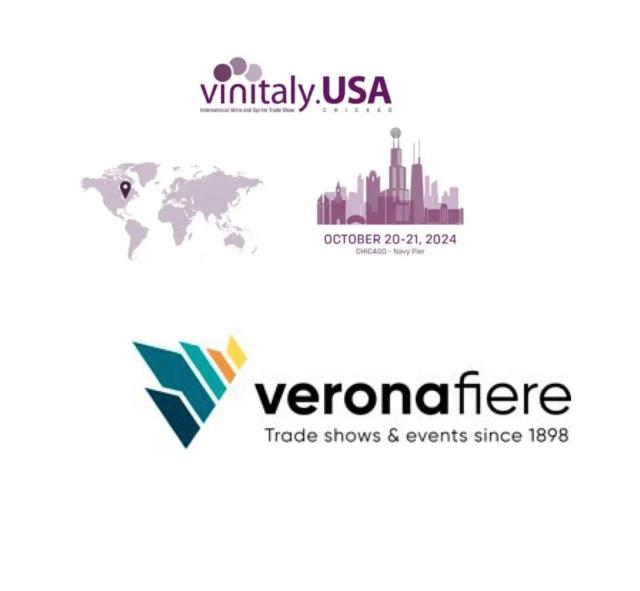 Veronafiere, al via a Vinitaly.Usa al  Navy Pier di Chicago il 20 e il 21 ottobre per crescere sul mercato americano