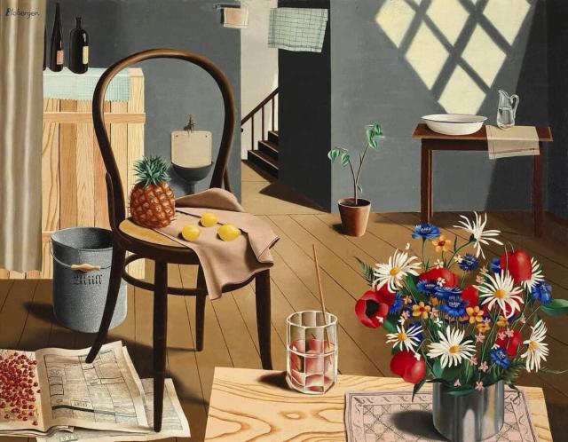 &ldquo;Natura morta",  il dipinto che testimonia l&rsquo;impegno nelle arti figurative  del maestro austriaco Herbert Ploberger