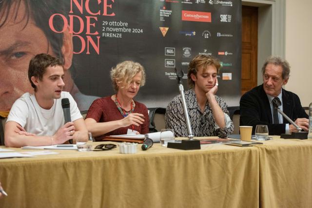 il Cast del Film Jouer avec le feu  ph Guya Migliorini