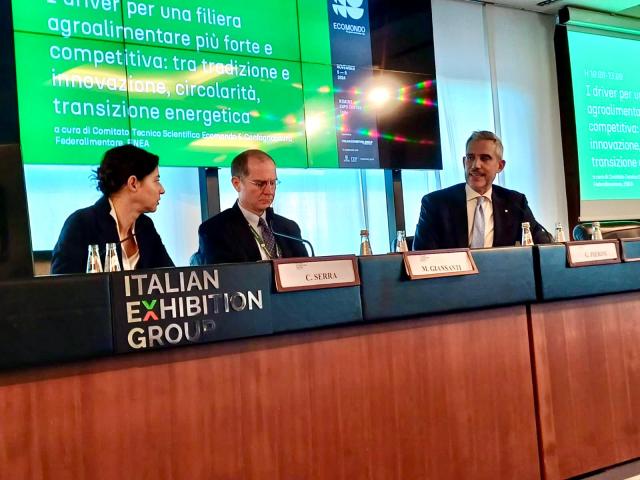 Ecomondo, Giansanti e Pierini: "Rafforzare la competitivit&agrave; dell&rsquo;agroalimentare europeo"