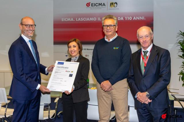 Eicma 2024, alla sua 81esima edizione riceve la certificazione internazionale per la gestione sostenibile degli eventi 