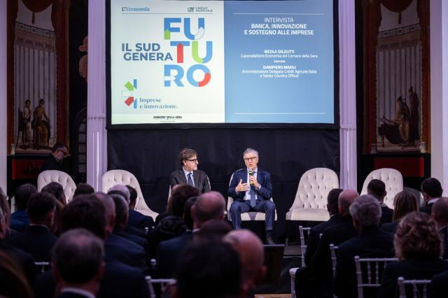 Giampiero Maioli, AD Cr&eacute;dit Agricole Italia