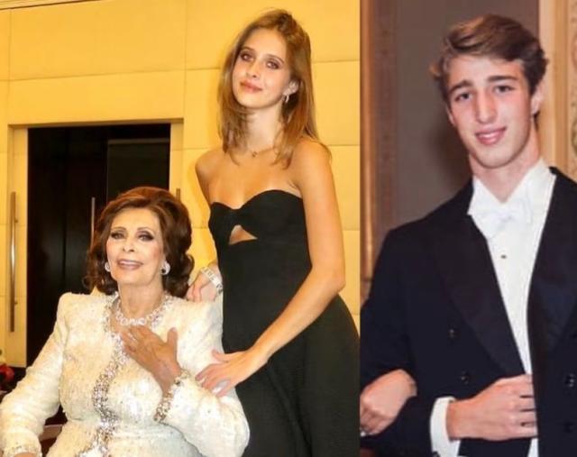 Sophia Loren, Lucia Ponti, Alberico di Carpegna Brivio