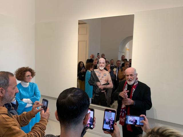 Michelangelo Pistoletto ph Alessandra Ammirati