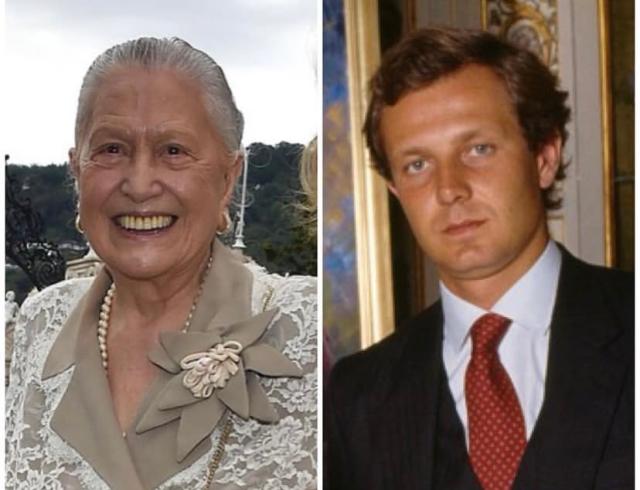 Fernanda e figlio Stefano Casiraghi 