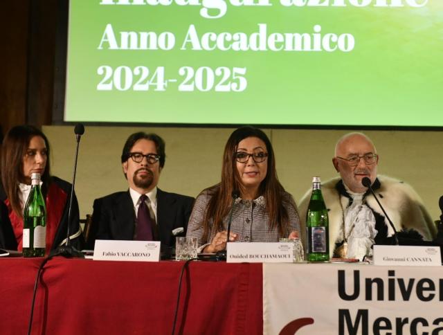 Universitas Mercatorum, inaugurato il nuovo anno accademico 2024/2025;  Vaccarono: "Ponte tra innovazione e tradizione, imprese e studenti"