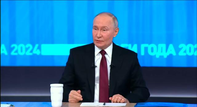 Putin, conferenza stampa di fine anno in DIRETTA, tra i temi l'Ucraina e la caduta della Siria