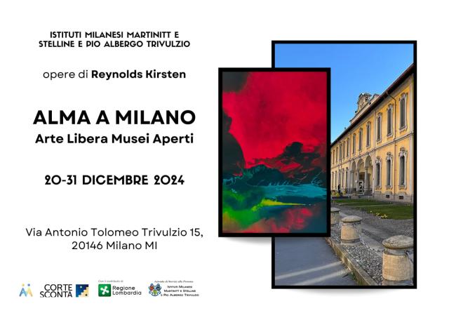 Mostra di Kirsten Reynolds al Pio Albergo Trivulzio dal 20 al 31 dicembre