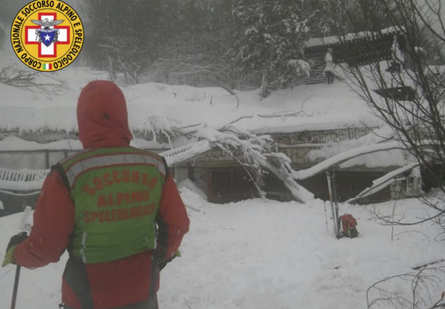 I soccorritori del Soccorso Alpino e Speleologico Abruzzo - CNSAS - Foto: CNSAS