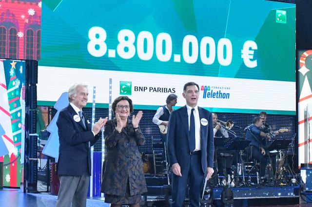 BNL e BNP Paribas in Italia, quest'anno raccolti &euro; 8,8 milioni per Telethon, circa 345 milioni in 33 anni di partnership