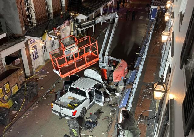 Attentato terroristico New Orleans, oltre 15 morti, si indaga su nesso con esplosione Tesla a Las Vegas e su 4 complici