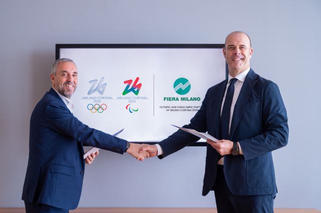 Fondazione Milano Cortina 2026 e Fiera Milano, siglata partnership per i Giochi Olimpici e Paralimpici Invernali
