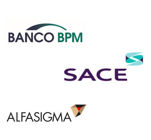 Banco Bpm e Sace, al via concessione di due linee di finanziamento da &euro;200 mln a Alfasigma per sostenere la crescita sui mercati esteri 