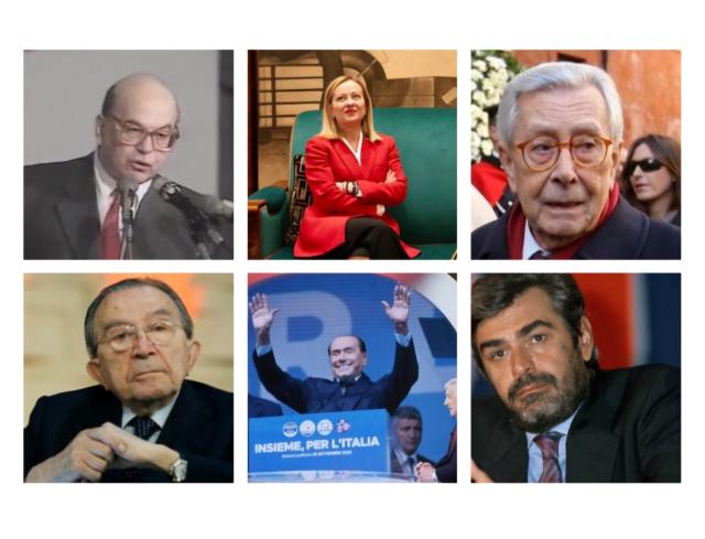 Magistratura e politica, 6 Presidenti del Consiglio di centrodestra indagati in Italia e nessuno di sinistra:&nbsp;Craxi, Andreotti, Goria, Furlani, Berlusconi,&nbsp;Meloni