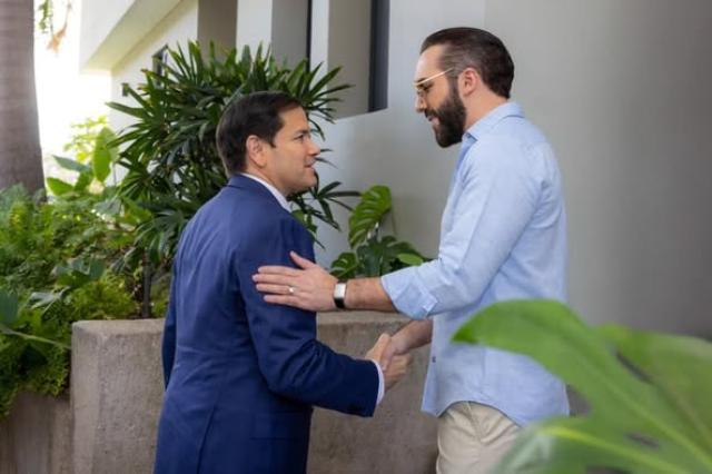 marco rubio e nayib bukele