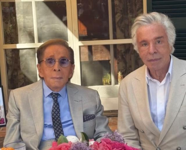 Valentino Garavani e Giancarlo Giammetti