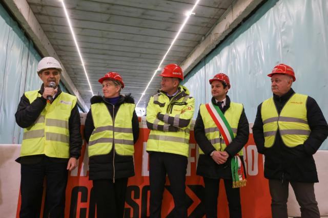 FS, completate attivit&agrave; di scavo della Galleria di San Martino Buon Albergo, avanzamento lavori 60% nella linea AV/AC Verona-Padova