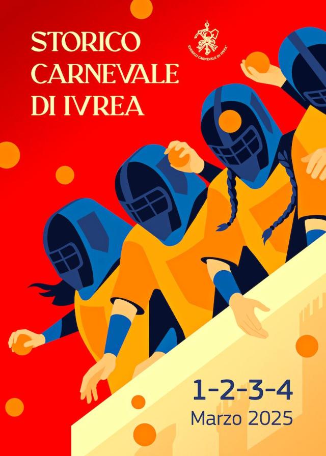 Storico Carnevale di Ivrea dal 1 al 4 marzo, al via la Battaglia delle Arance domenica 2, tradizione della ribellione contro la tirannia