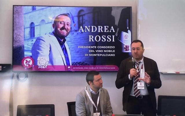 Andrea Rossi, presidente Consorzio Vino Nobile di Montepulciano 