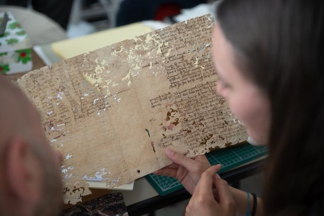 Restauro della carta 