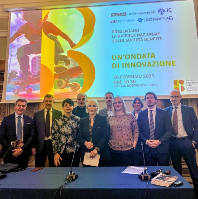 Nativa, presentata Ricerca Nazionale Societ&agrave; Benefit, 4.593 aziende a fine 2024 (+27%), 217.000 occupati e &euro;62 mld di produzione