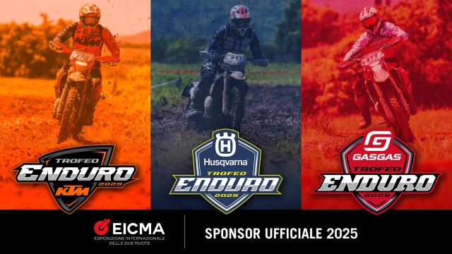 EICA sponsor ufficiale dei trofei enduro KTM, Husqvarna e GASGAS 2025, inizieranno il 23 marzo a Citt&agrave; di Pieve