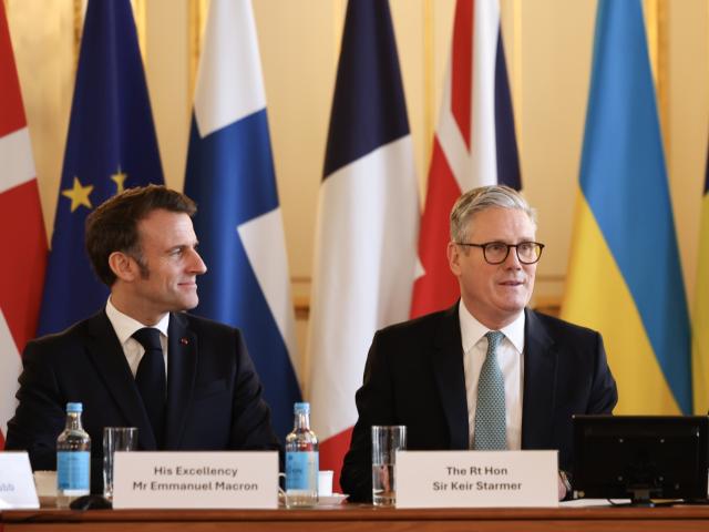 Macron, Starmer, Zelensky