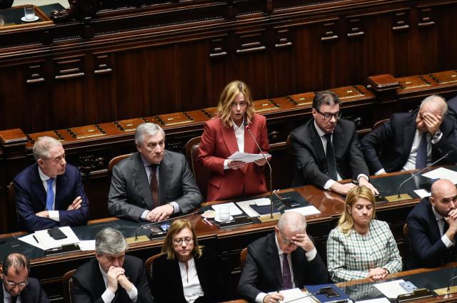 Meloni, Giorgetti, Tajani