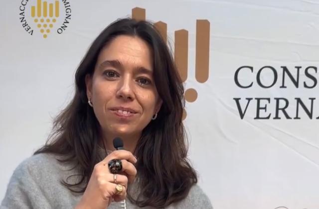 Irina Strozzi, presidente Consorzio Vernaccia San Gimignano