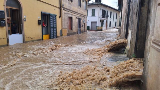Allerta meteo rossa in Toscana