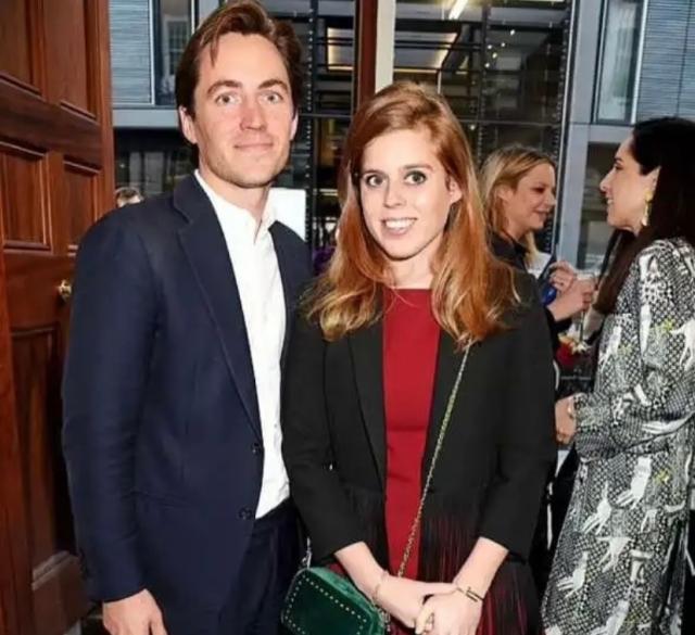 Beatrice di York e l&rsquo;aristocratico italiano naturalizzato inglese Edoardo Mapelli Mozzi