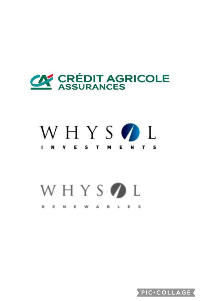 Cr&eacute;dit Agricole Assurances, al via partnership con Whysol Investments per supportare la crescita di Whysol Renewables in Italia