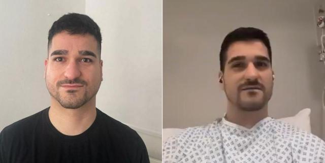 Uk, il 36enne George Dudnik: "Mi hanno diagnosticato un cancro ai polmoni al quarto stadio a novembre 2024, avevo il viso gonfio e per i medici era parotite"