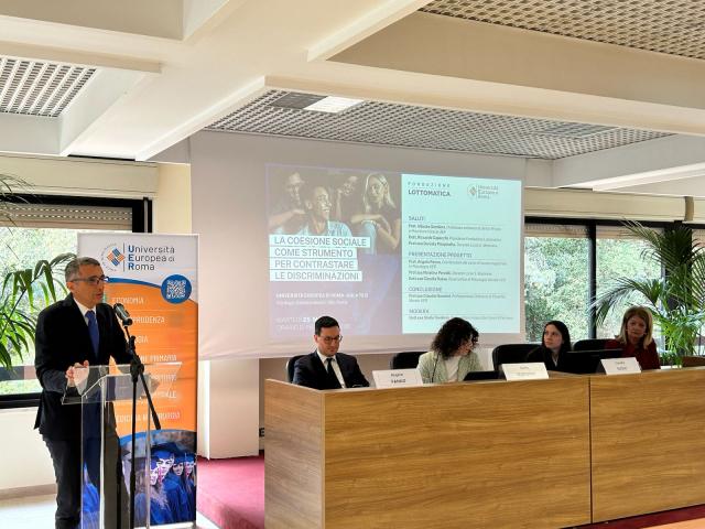 Fondazione Lottomatica e UER, presentato progetto "La connessione sociale come strumento per contrastare le discriminazioni"