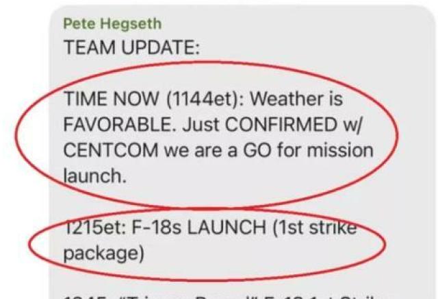 Usa, le chat del "piano di guerra" contro gli Houthi, capo Pentagono Hegseth: "Lancio di F18, droni MQ-9 e missili Tomahawk", Vance: "Eccellente"