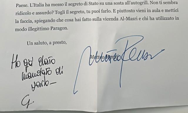 Lettera di Renzi a Meloni: "Via segreto di stato su vicenda Autogrill, caso Almasri e Paragon, la premier: "Sar&agrave; fatto"