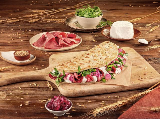 La piadineria presentamulticereale, il nuovo impasto adatto anche ai vegani