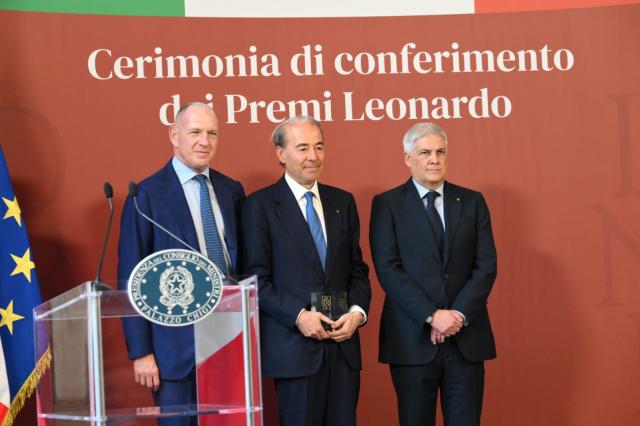 MAIRE, Fabrizio Di Amato riceve il Premio Qualit&agrave; Italia dal Comitato Leonardo, simbolo eccellenza nell'igegneria e nella transizione energetica&nbsp;