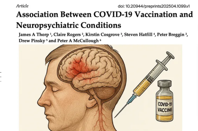 Vaccini Covid a mRNA, tra le reazioni avverse demenza, schizofrenia, pensieri suicidi e omicidi, ictus, psicosi, depressione, danni cognitivi, deliri - LO STUDIO