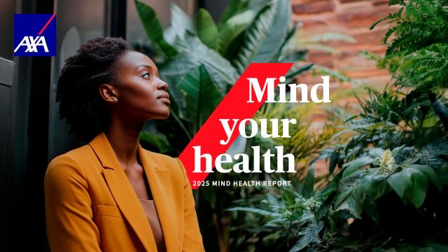 AXA, quinta edizione del Mind Health Report: in Italia meno criticit&agrave;, ma quasi 1 su 2 vive difficolt&agrave;; stress disturbo pi&ugrave; diffuso