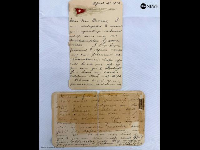 Titanic, venduta all'asta per $400mila la lettera "profetica" scritta dal colonnello Gracie prima del disastro: "Bella nave, ma attendo la fine del viaggio per un mio giudizio"