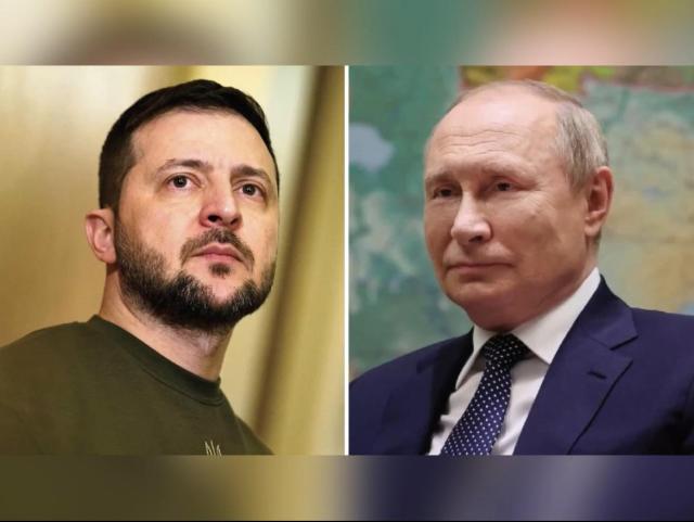 Zelensky Putin