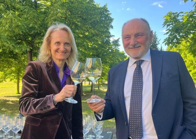 Diana Frescobaldi e Cesare Cecchi 