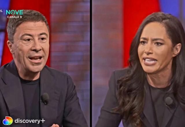 Gaza, il giornalismo squadrista di Italo Bocchino contro Rula Jebreal, attacco violento sulla base di una retorica armata sionista