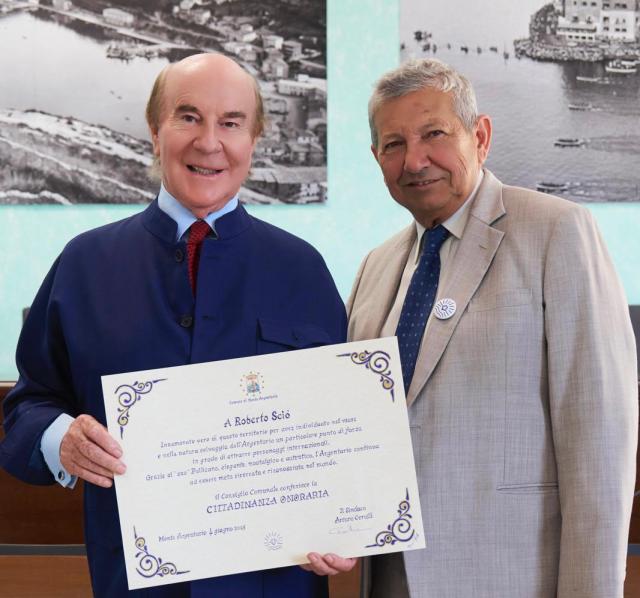 Roberto Sci&ograve; e Arturo Cerulli