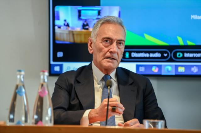 Il presidente Figc Gabriele Gravina